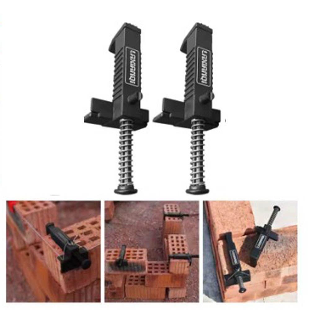 2 шт. Универсальный зажимной диапазон для кладки кирпича, приспособление для выдвижения проволоки, инструмент для строительства кирпичной облицовки