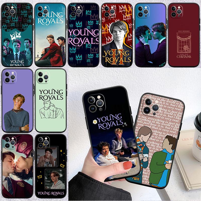 RP75 Young Royals Phone Case for Samsung Galaxy A11 A12 A13 A15 A52S A53 A55 A56 A70 A71 A72 A73 F06 F16 F56 S10 Plus S10e