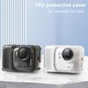 Прозрачный защитный набор чехлов для Insta360 GO Ultra, силиконовый ударопрочный и противоскользящий чехол-защита с крышкой для объектива