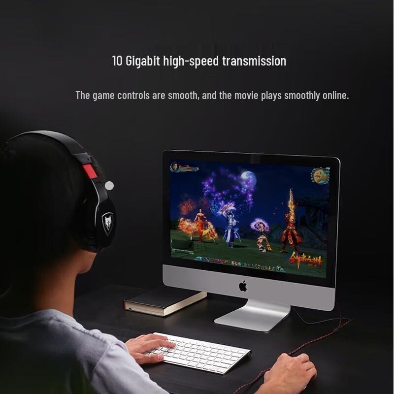 UGREEN CAT7 Shielded Flat Ethernet Patch Cable