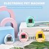 Electronic Pet Keychain Toy Mini Digital Pet Machine Key Ring Holder Handheld Game Console Backpack Pendant Kids Adults Birthday Gifts