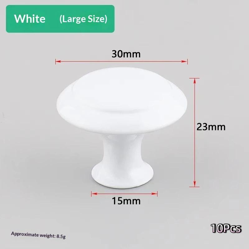 Нержавеющая сталь Ручки для шкафа Одиночное отверстие Ручка Комод Ручки-тяжки 23 мм - 30 мм С винтом Ручки для ящика Фурнитура Аксессуар