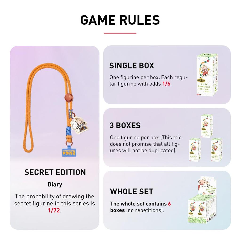 POP MART ZSIGA Серия Borderline Drifter Шарм для телефона Коробка 6 Pop Mart Gachapon Фигурка-сюрприз Пластиковая модель Премиальная игрушка ПВХ Мягкий винил Оригинал