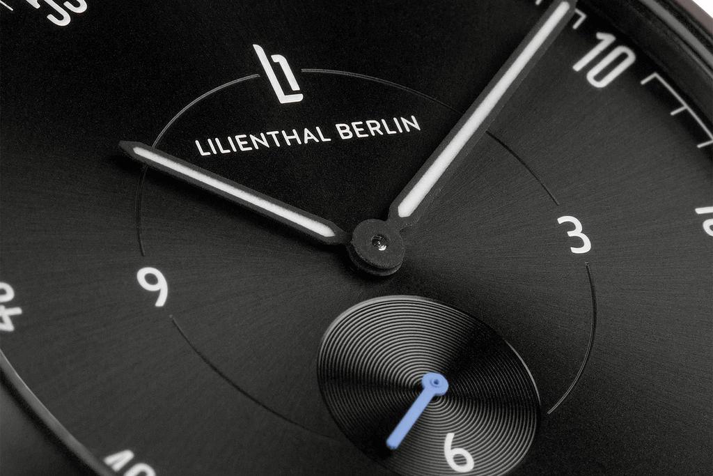 Small Second Made In Brown [Lilianthal Berlin] Wristwatch, Germany, L01-107-B002C, Men's,