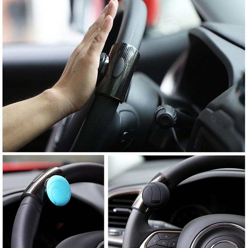 Автомобильный усилитель руля 360°, автомобильная ручка, шарик, силиконовая ручка рулевого колеса, шариковый металлический подшипник, помощник при повороте автомобиля
