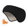 Adjustable Polyester Noise Cancellation Ear Muffs Blackout Mask Sleeping Relaxing Sleep Mask