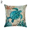 Octopus Sea Turtle Whale Sea Horse Cushion Cover Throw Pillow Case Sofa Decor