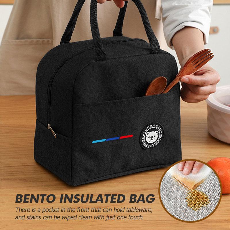 MLKH2 Large-capacity Car Insulated Lunch Bag Food Storage Thermal Bag For BMW E91 E92 E93 E60 F10 F30 E39 E36 E87 X3 X5 E70 E46 E90