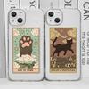 Мультяшный чехол для телефона с картой Таро и кошкой для IPhone 16 15 14 13 12 11 Pro Max X XS MAX 7 8Plus SE Прозрачный мягкий чехол для Iphone 11 Fundas