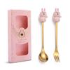 HANYANG 410 Stainless Steel Cutlery Home Hotel Use Cute Spoon Fork Western Cutlery