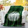 Celtic FC Flannel Blanket Soft All-Season Throw, Design for Camping, Car Travel, Hiking Sofa, Bed, Office Perfect Gift for Parties