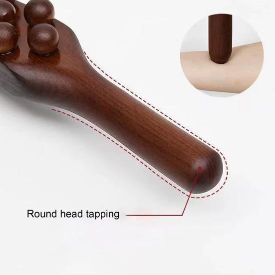 Палочка Гуа Ша Инструмент для массажа для расслабления мышц Палочка для скребкового массажа для спины живота плеч Расслабление фасций