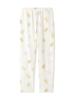 Gelato Pique Plush Print Long Pants PKCP251454 OWHT Kids'