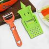 Cocororo Peeler Dual Julienne Slicer Овощечистка Фрукты Многофункциональные кухонные принадлежности для моркови, картофеля, апельсина, лимона