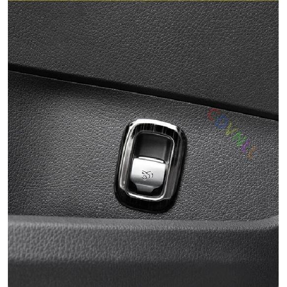 Fit For Benz GLC X254 2023-2024 Black Steel Tailgate Rear Door Switch Cover Trim