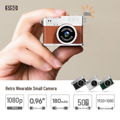 Компактная ретро-камера для большого пальца: HD CCD, Портативный, Идеально подходит для студентов и вечеринок