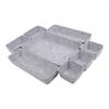 Chic Storage Solution Cosmetics Organizer Felt Storage Box Integrated Design