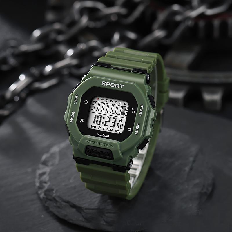 Светящийся будильник водонепроницаемый новый для мужчин и женщин многофункциональные электронные часы спортивные светодиодные часы уникальные