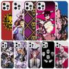 Чехол для телефона JoJo Adventure Killer Queen для IPhone 16 17 Air 16E 15 14 Plus 13 Mini 12 11 Pro Max 7 8 + SE 2020 Мягкий ТПУ Задняя крышка