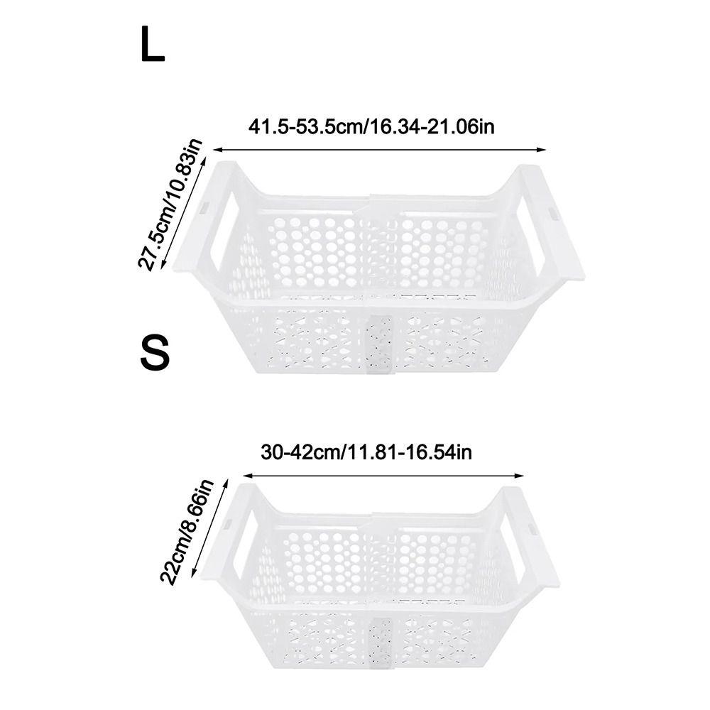 Выдвижная корзина для морозильной камеры Без запаха Корзина для холодильника Новая полка для хранения в морозильной камере
