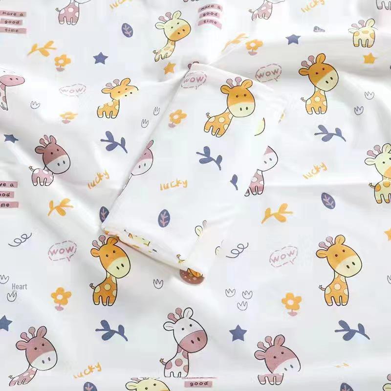 Вязаная хлопковая детская пеленка и банное полотенце – легкое марлевое одеяло для новорожденных (Весна осень)