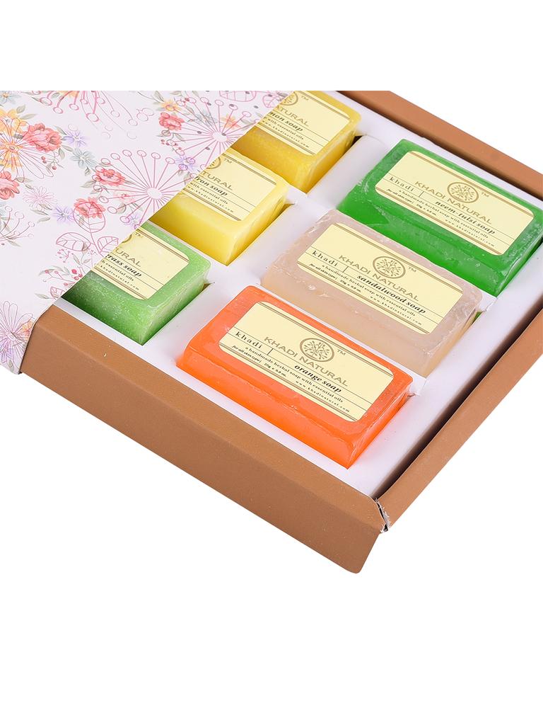 KHADI NATURAL Коллекция мыла ручной работы (В упаковке 12 шт. по 25 г.)