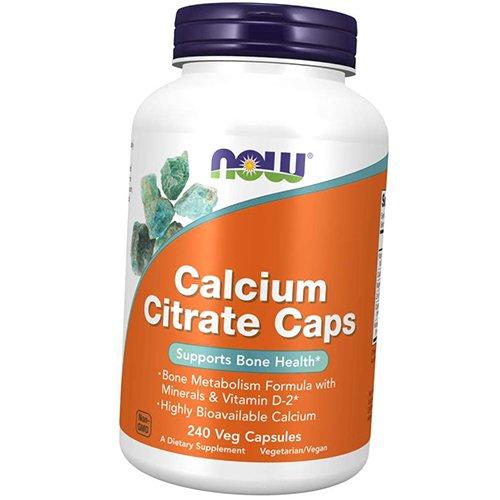Витамины для костей, Calcium Citrate Caps, Now Foods  120вегкапс (36128081)