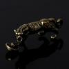 Brass Tiger Statue Ornament Chinese Zodiac Tiger Office Desk Decoration Pendant