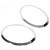 1 Pair Headlight Trim Ring Left Right 51137300631 Head Lights Bezel for Cooper F55 F56 F57