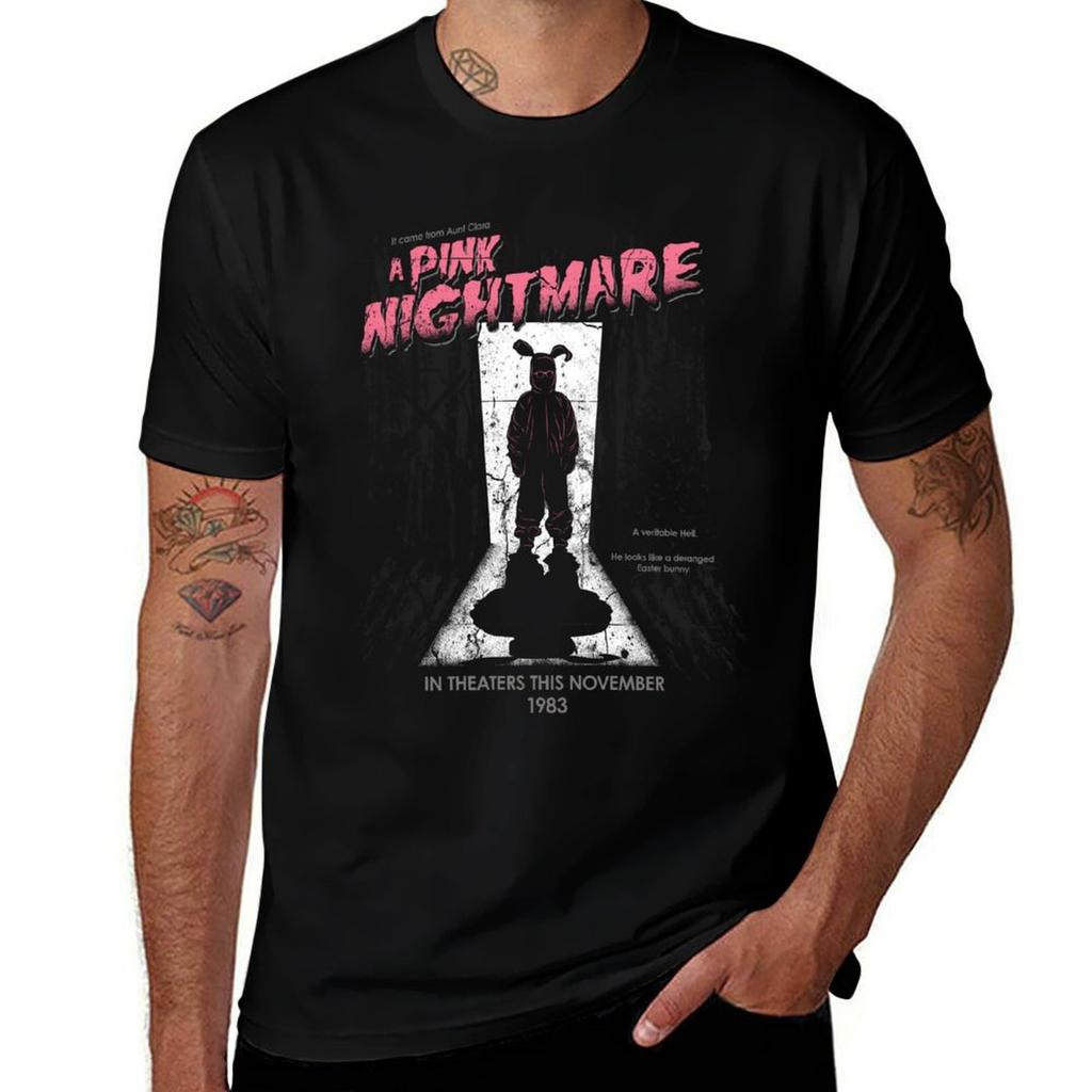 Pink Nightmare TShirt Outdoor Work Short Sleeve Top TShirt