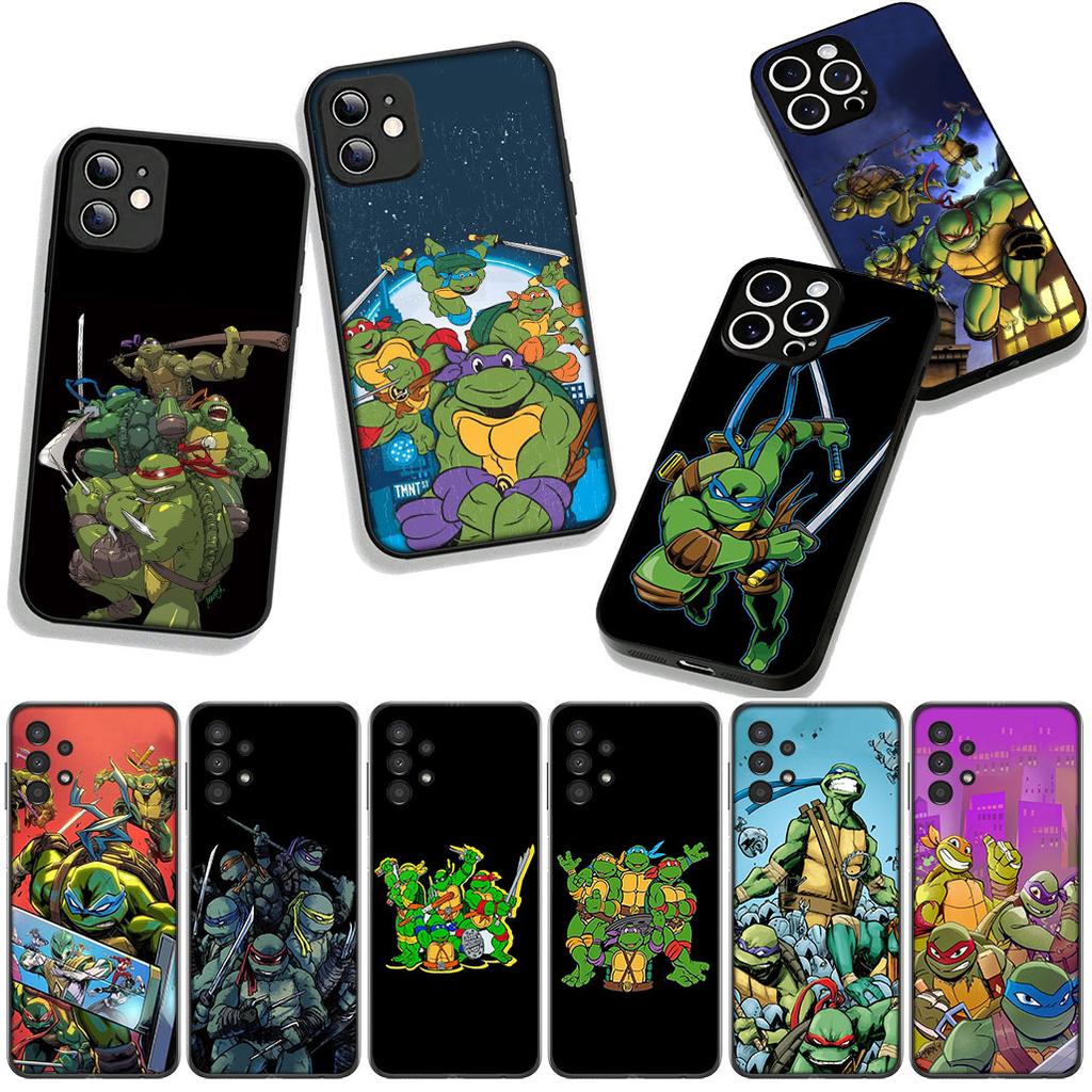 Чехол N-Ninjas Аниме Черепашки-ниндзя для телефона Xiaomi Poco F6 F7 Ultra F5 F3 X7 X6 X5 X3 NFC M7 M6 Pro C75 C65 C71 C61 Coque
