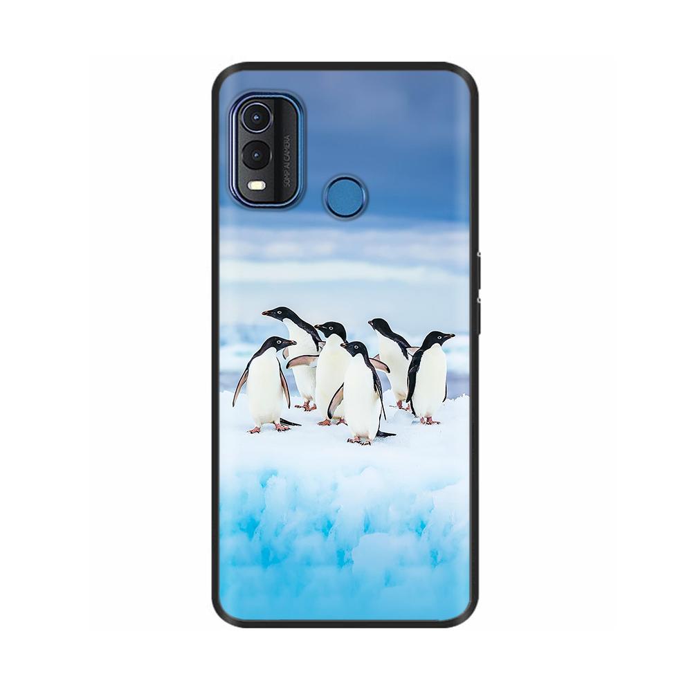 For Nokia G11 Plus Case Cute Heart Flower Soft Silicone Back Cover for Nokia G11 Plus NokiaG11 G 11 Bumper Black TPU Phone Cases