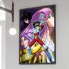 1PC Saint Seiya Poster Movie Sticky Posters Retro Kraft Paper Sticker DIY Room Bar Cafe Aesthetic Art Wall Painting