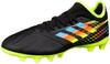 Футбольные бутсы Adidas Copa для грязи и искусственного покрытия Solar Yellow Size Sense.3 HG/AG Turf, Черный/Ярко-голубой/Team (ГЗ1362), 24.5см