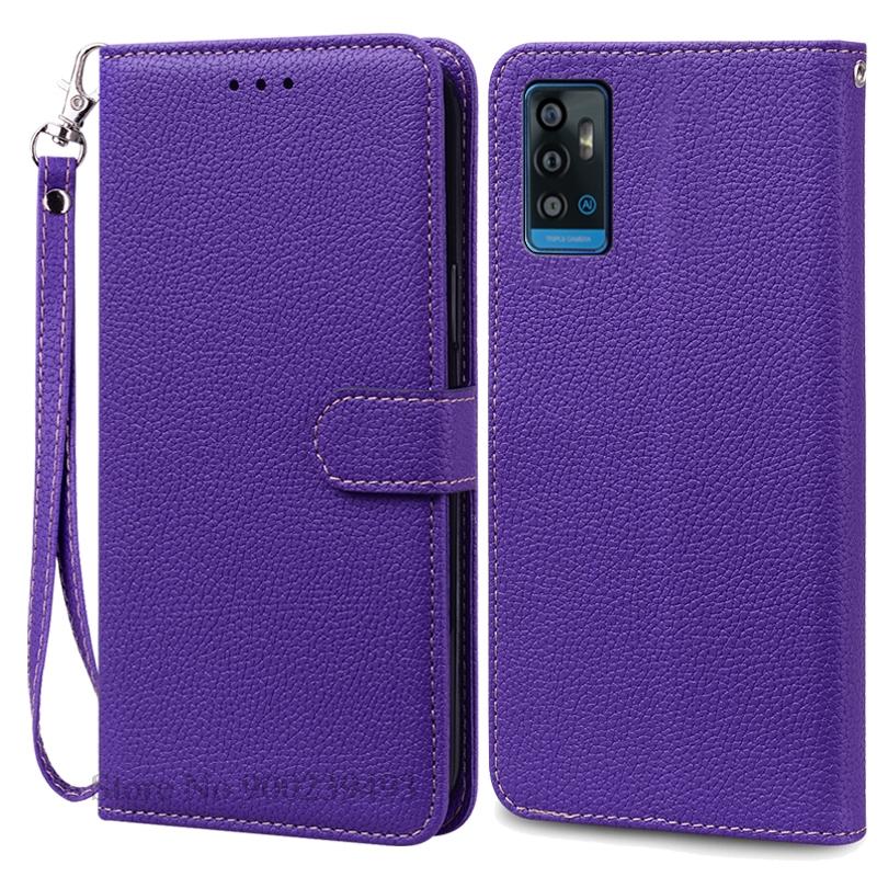 Чехол для ZTE Blade A71, мягкий силиконовый кожаный чехол-кошелек, чехол для ZTE Blade A71, мягкая задняя крышка, чехол Fundas Shell