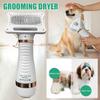 New Portable Pet Hair Dryer Comb Brush Pet Grooming Cat Dog Hair Comb Dryer