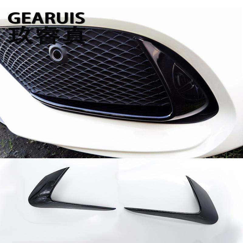 Стайлинг автомобиля, крышка противотуманных фар, решетка радиатора, черные фары, декоративные полоски для Mercedes Benz CLA C117 220 260 200