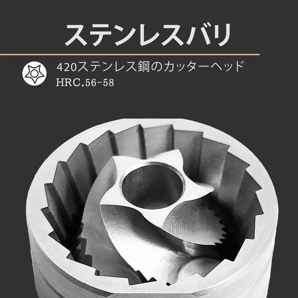 Кофе Vandroop Складная ручная кофемолка с 24 уровнями помола, регулируемая, из нержавеющей стали, удобная для переноски, ручная, ручка, мельница, портативная, шероховатость,
