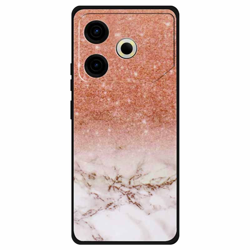 Чехол для Tecno Pova 6 Neo Силиконовый Мягкий Цветок Космос Модный Чехол Для Tecno Phantom X2 Pro Чехлы Пейзажная Краска Чехлы Милые