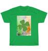 NEW Irish Flag Shamrock Clover Saint Patrick Day T-Shirt Unisex Funny Tee Gift