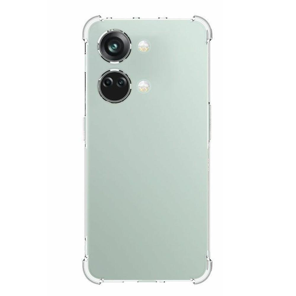 For OnePlus Nord 3 5G/Ace 2V Drop-proof Four Corner Airbag Corner TPU Cover Anti-Slip Transparent Cell Phone Case