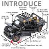 1:24 Tacoma Land Cruiser LC80 Model Car Toy Alloy Diecast Doors Opened Shock Absorption Off-road Vehicles Models Boys Gifts