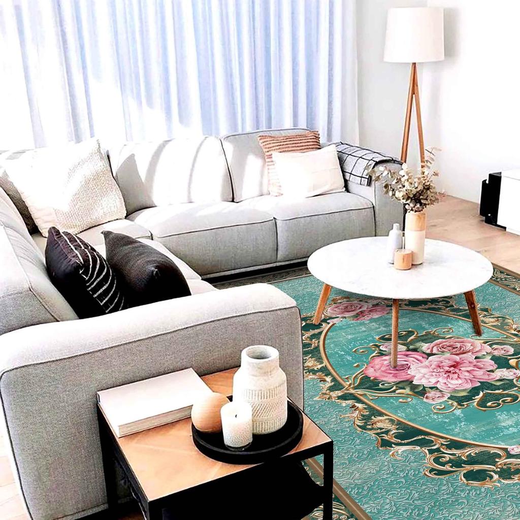 Sinera декоративный, специальный дизайн, хлопковая основа, нескользящий, моющийся, антибактериальный, ковер для гостиной