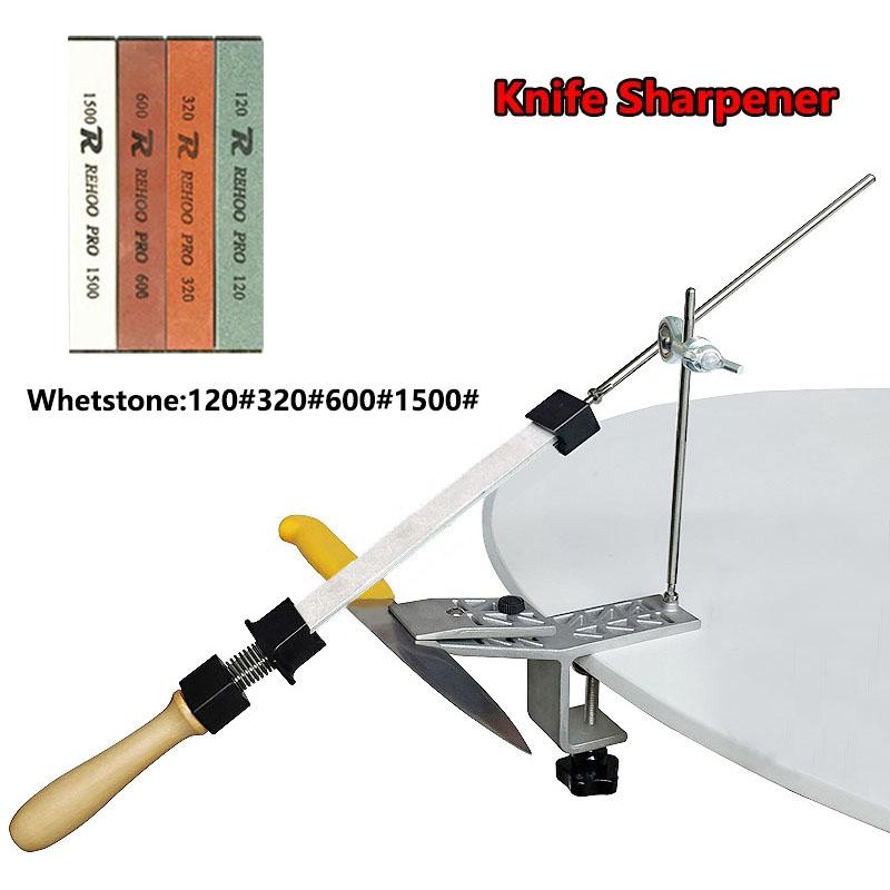 Home Fixed-angle Knife Sharpener Simple and Fast Sharp Abrasive Kitchen Knife Diamond Grinding Grinding Professional Sharp Tool