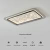 Italian Minimalist Rectangular Ceiling Light - Full Spectrum Eye Protection for Living Room, Hall, or Bedroom