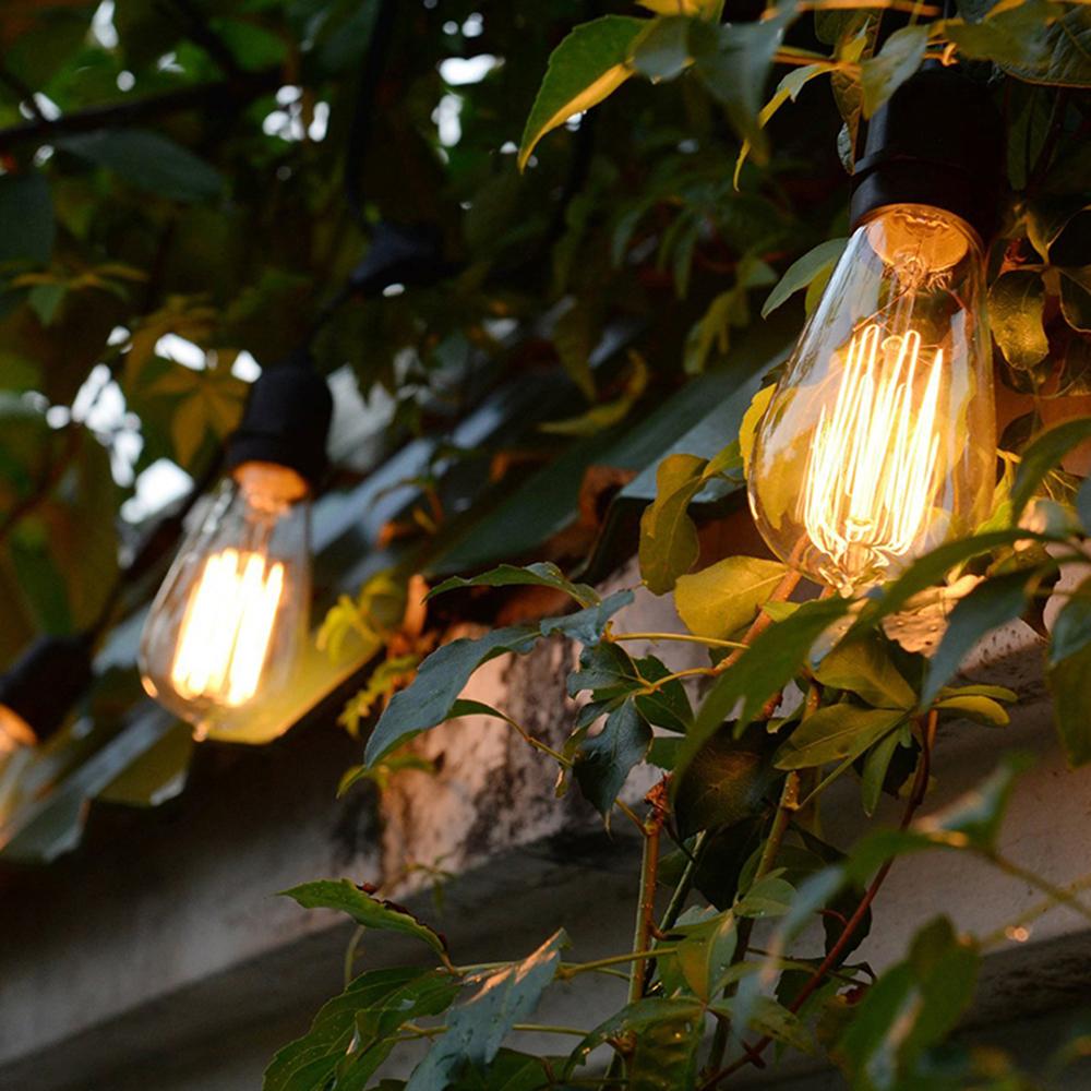 E27 Retro Edison Bulb 220V 40W ST64 G80 G95 G125 Ampoule Vintage Edison Bulb Incandescent Lamp Home Decor Filament Light Bulb