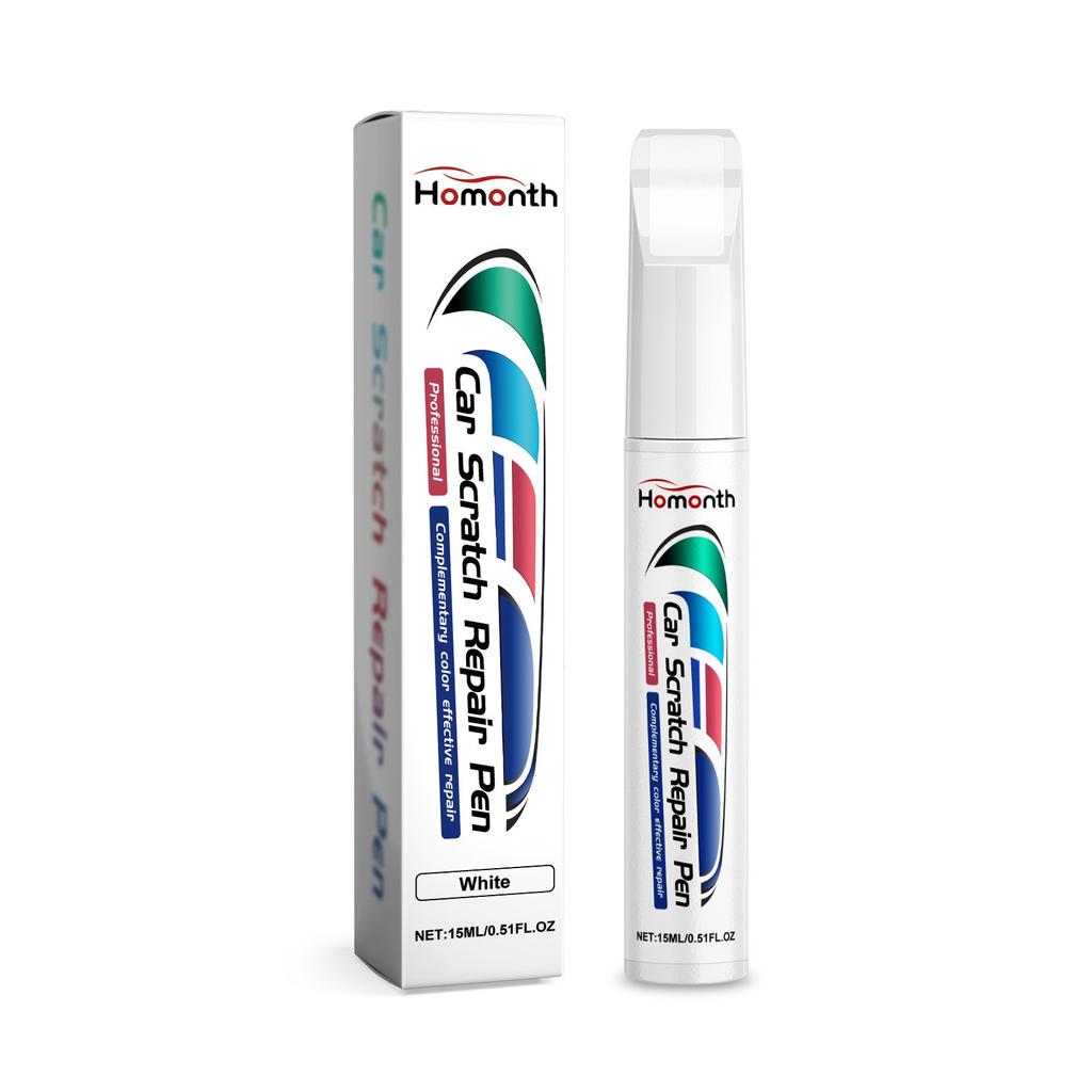 Ручка для подкраски автомобиля, Ручка для подкраски автомобиля, ручка для удаления царапин с краски «два в одном», быстро и легко устраняет мелкие царапины на автомобильной краске, 15 мл