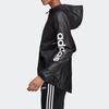 adidas Essentials Линейная ветровка с логотипом Женские куртки Черные DP2408