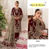 Indian Pakistani Designer Velvet Salwar Kameez Women Bollywood Party Wear Salwar Suit