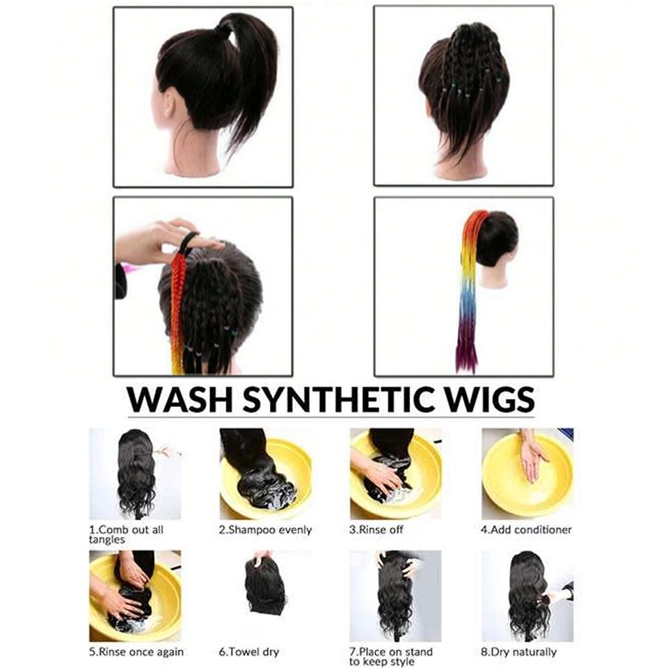 Небольшие вьющиеся длинные волосы для наращивания в виде конского хвоста, резинка, синтетические термостойкие волокна, наращивание в виде конского хвоста, черный, красный, коричневый, женский парик